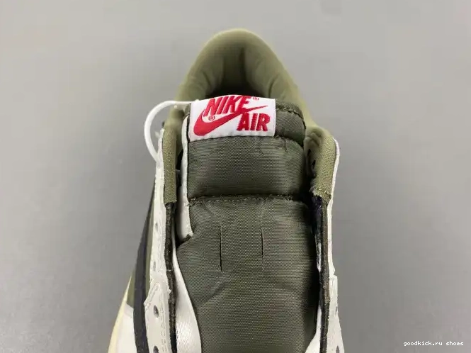 Rep 1 X SCOTT LOW TRAVIS AIR MEDIUM DM7866-200 OLIVE OG JORDAN 0612